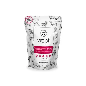 Woof Lamb Green Tripe and Mussels Dog Treats
