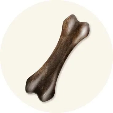 Zeus | Nosh Flexible Nylon & TPR Dog Chew Bone | Bacon